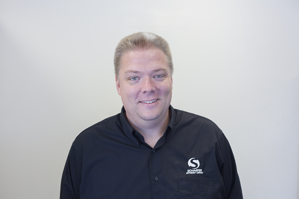 | Schaefer Autobody Centers shawn against white background