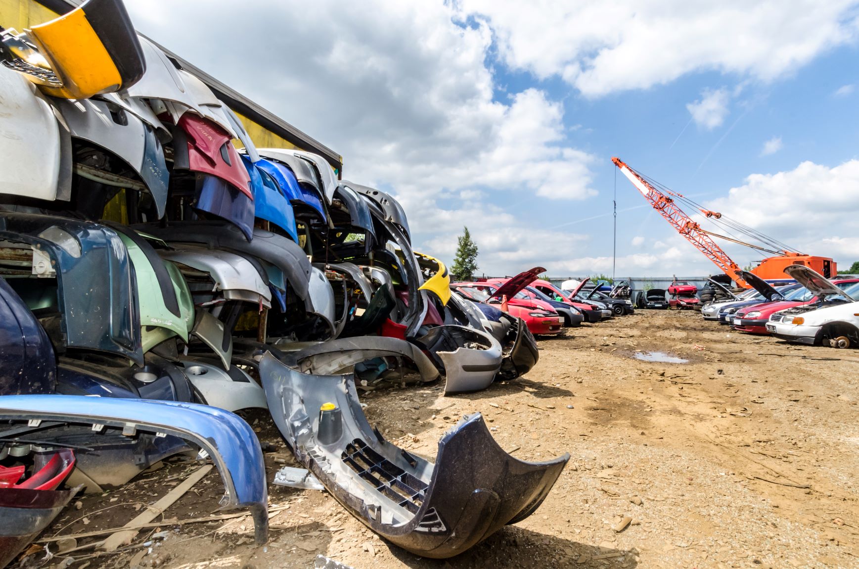 car scrap yard