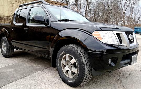 Nissan truck repaired