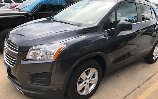 Chevrolet vehicle repaired