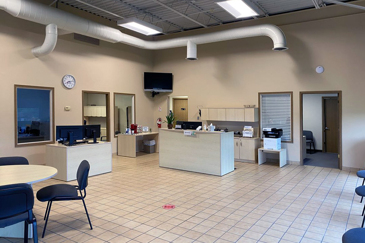 Interior of Wentzville location