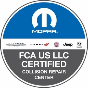 new-fca-certified-logo | Schaefer Autobody Centers fca certified collision repair logo